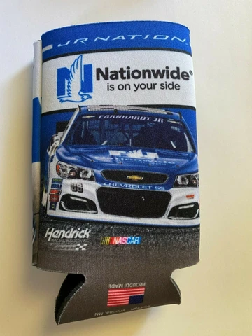 Dale Earnhardt Jr 2017 Nationwide Can Cooler 16 oz. NASCAR Koozie Cover