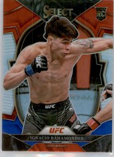2023 Panini Select Red and Blue Retail PRIZM UFC MMA Card Pick From List 001-150