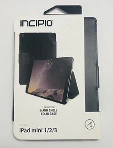 Incipio Lexington Hard Shell Folio Case for iPad Mini 1/2/3 Black - Picture 1 of 3