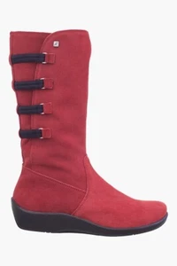 Zapatos Arcopedico Talla EU 37 AU 6 Portugal Botas Largas de pantorrilla Montana Rojo PVP $349 - Imagen 1 de 9