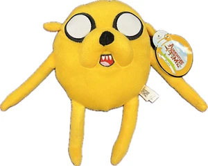9" Adventure Time Jake The Dog Stuffed Plush Cartoon Network Toy Factory NWT - Picture 1 of 2