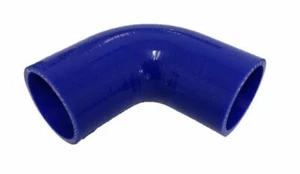 SILICONE BEND INTERCOOLER HOSE 3" ELBOW 90 DEGREE - BLUE - Picture 1 of 1
