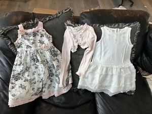 Biscotti Collection Little Girls Dresses And Shrug Bundle, Excellent Condition - Picture 1 of 13