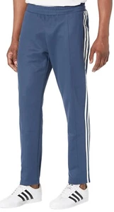 Adidas Beckenbauer Track Pants Mens Blue Mellow Ride Club Crew Navy White LG - Imagen 1 de 3