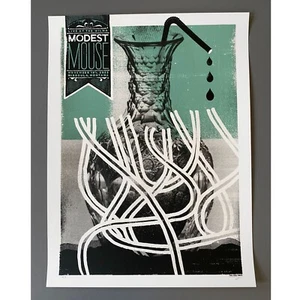 *RARE* Modest Mouse Official AP Variant Concert Poster Missoula 11-18-2022 - Picture 1 of 6