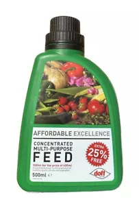 Doff Feed For Lawns Multi Purpose 500ml Bottle - 25% Extra Free - Picture 1 of 2