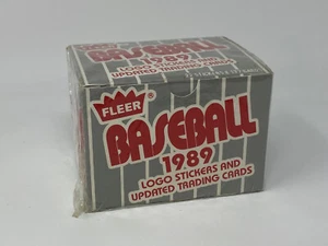 Factory Sealed Fleer 1989 ML Baseball Traded Updates Set 132 Cards 22 Stickers - Picture 1 of 7