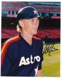 VINTAGE PHIL NEVIN HOUSTON ASTROS 8 X 10 AUTOGRAPHED PHOTO SIGNED AUTO - Picture 1 of 1