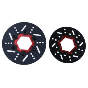 Front and Rear Brake Carbon Disc of 4 Wheel Hydraulic Braking for HPI BAJA 5B 5T - Picture 1 of 9