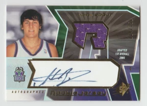 Andrew Bogut Bucks 2005-06 SPX Autograph Rookie Jersey #152 SP RC AUTO /750 - Picture 1 of 2