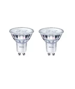 2 X PHILIPS MASTER LED SPOT GU10 HIGH OUTPUT LAMP, 5W DIMMABLE SPOTLIGHT - Picture 1 of 24