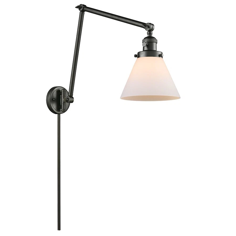 Innovations 1 brazo oscilante doble cono grande ligero en bronce frotado aceitado - 238-OB- Foto 1 de 1