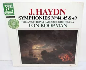 J Haydn ~ Symphonies No 44, 45, La Grande ~ 1986 Erato EPR-15525 ~ Sealed LP VG+ - Picture 1 of 5