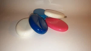 Coin Purse - Squeeze Rubber Oval - Money  Holder/Wallet - Men & Women