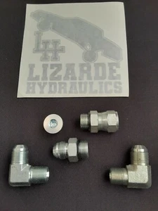 Lowrider hydraulics fittings, Adex/Adel #8 fitting kit - Bild 1 von 3