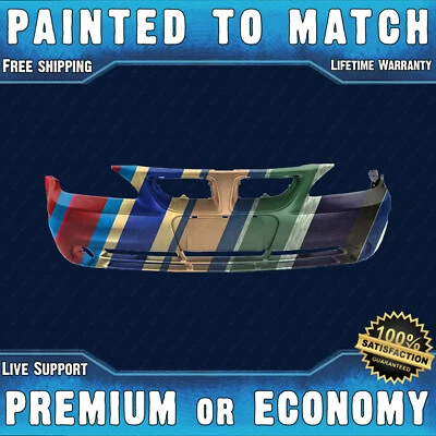 NEW Painted To Match Front Bumper Replacement for 2003-2005 Pontiac Grand Am SE Foto 1 de 4