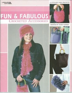 Vintage Crochet Book: Fun & Fabulous Crocheted Accessories by Nancy Queen - Picture 1 of 6
