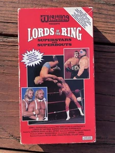 Pro Wrestling Illustrated Lords of the Ring Superstars & Superbouts 1985 VHS PWI - Picture 1 of 7