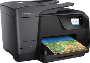 HP OfficeJet Pro 8710 All-in-one Print Scan Copy Fax Web Tested Only 10070 Pages - Picture 1 of 10