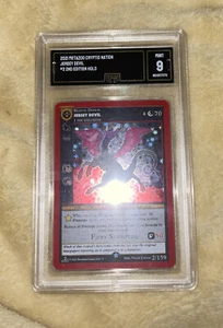 Metazoo CN2 2nd Jersey Devil Full Holo GMA MINT 9 VICTOR LARSON Beastie - Bild 1 von 5