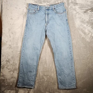 Levi's 505 Jeans Men's 36X30 (Tag 36X29) Regular Straight Denim Relaxed Blue - Picture 1 of 15