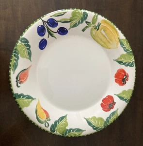 VARM CERAMICA Piatto Verdure Dipinto a Mano 11,5" ITALIA - Foto 1 di 9