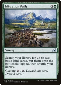 Magic The Gathering Migration Path casi nuevo Ikoria Lair of Behemoths IKO tarjeta mágica inglesa - Imagen 1 de 3