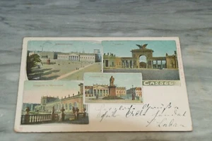 AK CASSEL *1910+ AUETHOR-FRIEDRICHSPLATZ-ORANGERIE-DENKMAL - Bild 1 von 2
