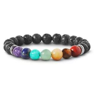 PURAJA One Chakra Armband aus echten Natursteinen | Premium Edelstein Armband - Bild 1 von 7