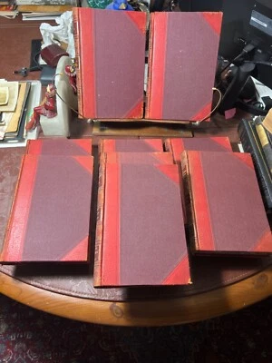 HTF 1905 Limited Deluxe Edward Ellis Library American History 9Vols Americana NR - Image 1 of 4