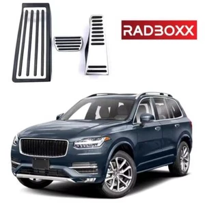 ✅Tapas de pedales deportivos de acero inoxidable para Volvo XC90 (2015-2024) modelos 3 piezas - Imagen 1 de 3
