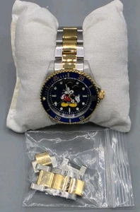 Invicta Disney Mickey Mouse Limited Edition 36mm Damenuhr blaue Lünette #29674 - Bild 1 von 6