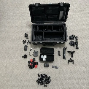 Go Pro Hero 9 Lots Of Accessories Plus Pelican And Ports Le Soft Cases - Picture 1 of 17