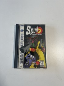 Scud: The Disposable Assassin Sega Saturn Manual And Game