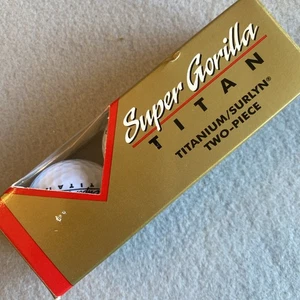 CAYMAN Golf Company Sleeve Golf Balls Super Gorilla Titan 3 Balls USA Hawaii New - Picture 1 of 4