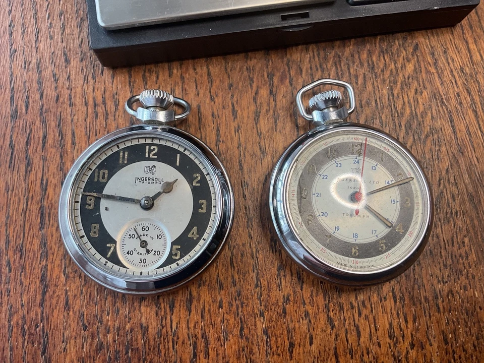 Ingersoll Triumph Pocket Watch - Vintage 50's/60's - Image 1 of 3