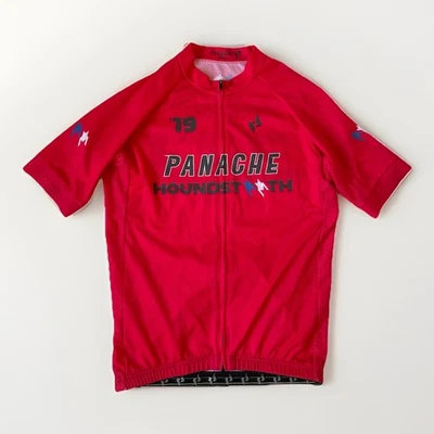 Camiseta deportiva Panache Houndstooth Team Racing para mujer mediana roja roca Foto 1 de 4