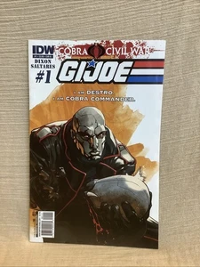 GI Joe # 1 (IDW Comics) 2011 Snake Eyes Dixon Hama - Foto 1 di 5