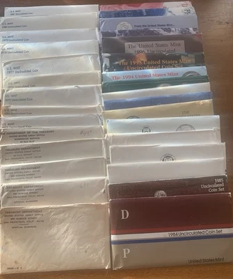 1968-1999 US Mint Complete P&D Mint Set - INCLUDES 1982 & 1983 Souvenir Sets - Image 1 of 2