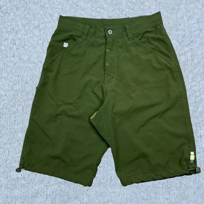 Vintage 90s Y2k Hurley Shorts Baggy Surf Skate Grunge Green Men's 31 - Image 1 of 4