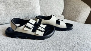 Birkenstock Mogami Terra Birko Flor Women’s Sz 40 9/9.5 US Regular Eucalyptus - Picture 1 of 11