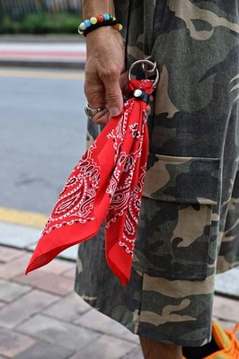 Llavero Paisley Bandana Foto 1 de 4