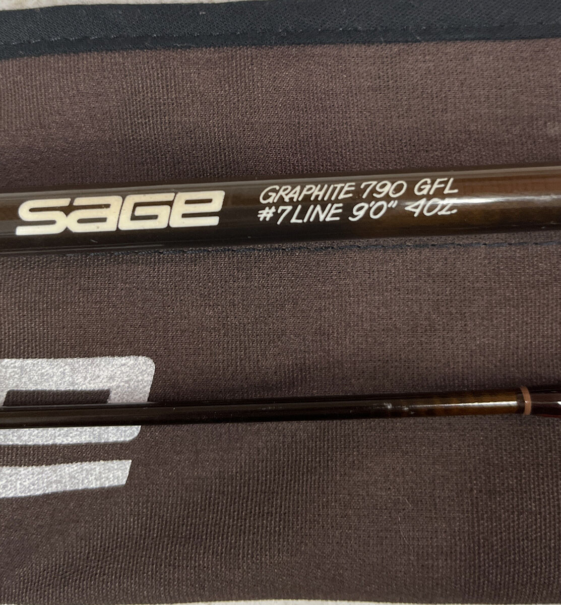 SAGE Graphite Fishing Rods Fly Fishing Rod 7 wt Line Weight SAGE Graphite Fishing Rods Fly Fishing Rod 7 wt Line Weight