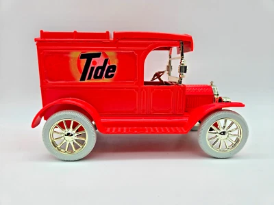 Vintage Ford 1913 Model T Delivery Truck Ertl Die Cast Coin Bank #7509 Tide READ - Image 1 of 4