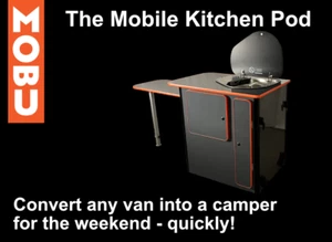 Mobu Pod, Camper Furniture, Camper Kitchen Unit, Campervan Pod - The Trail - Picture 1 of 6