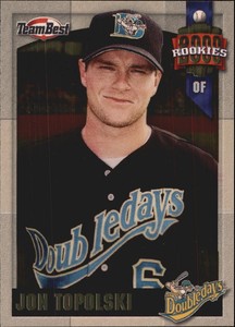 2000 Team Best Rookies Gold #86 Jon Topolski