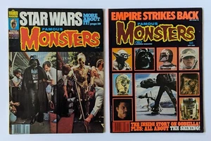 Famous Monsters Of Filmland Star Wars Issues #139 & #167 F+ -VF - Picture 1 of 6