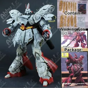 Abito per MG 1/100 Sazabi ka rifuso resina dimensioni infinite ver ancoraggio 1,0 - Foto 1 di 12