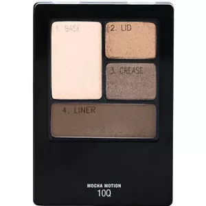 Maybelline New York Expert Wear Eyeshadow Quads Palette. Mocha Motion 10Q.0.17oz - Picture 1 of 5