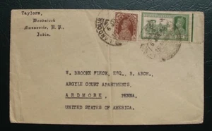 Indien vor dem Zweiten Weltkrieg Brief nach USA - Bild 1 von 2